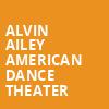 Alvin Ailey American Dance Theater, Prudential Hall, Newark