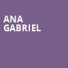 Ana Gabriel, Prudential Center, Newark