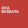 Ana Barbara, Ritz Theatre , Newark